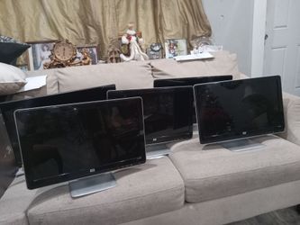 HP u2009m 20"  wide-screen monitors