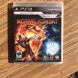 MORTAL KOMBAT FOR PS3