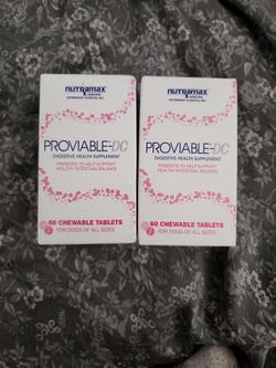 NEW/UNOPENED Proviable-DC Vetrinary Dog Probiotic By Nutramax