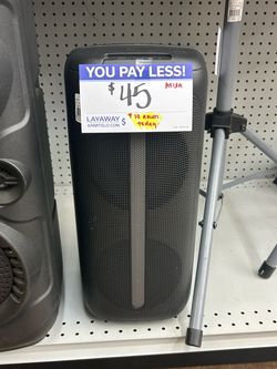 Black Portable Party Speaker