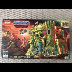 Mega construx masters of the universe castle grayskull
