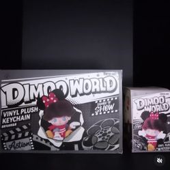 Dimoo World Plush Keychain