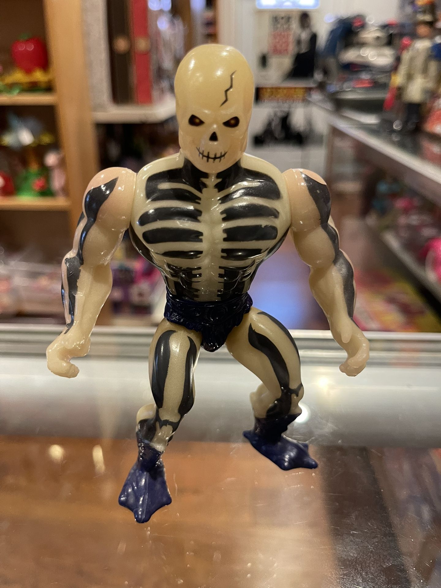 Vintage He-man Scareglow Without Staff And Cape.