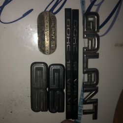 1992 Galant Vr4 Dash plaque