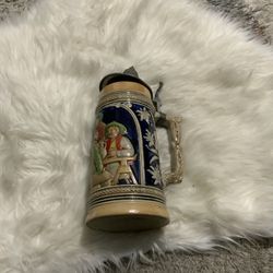 Antique Large German  Beer Stein