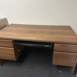 Desk Wood. Drawer