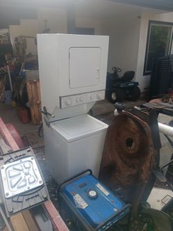 Whirlpool, heavy duty, stackable, washer and dryer
