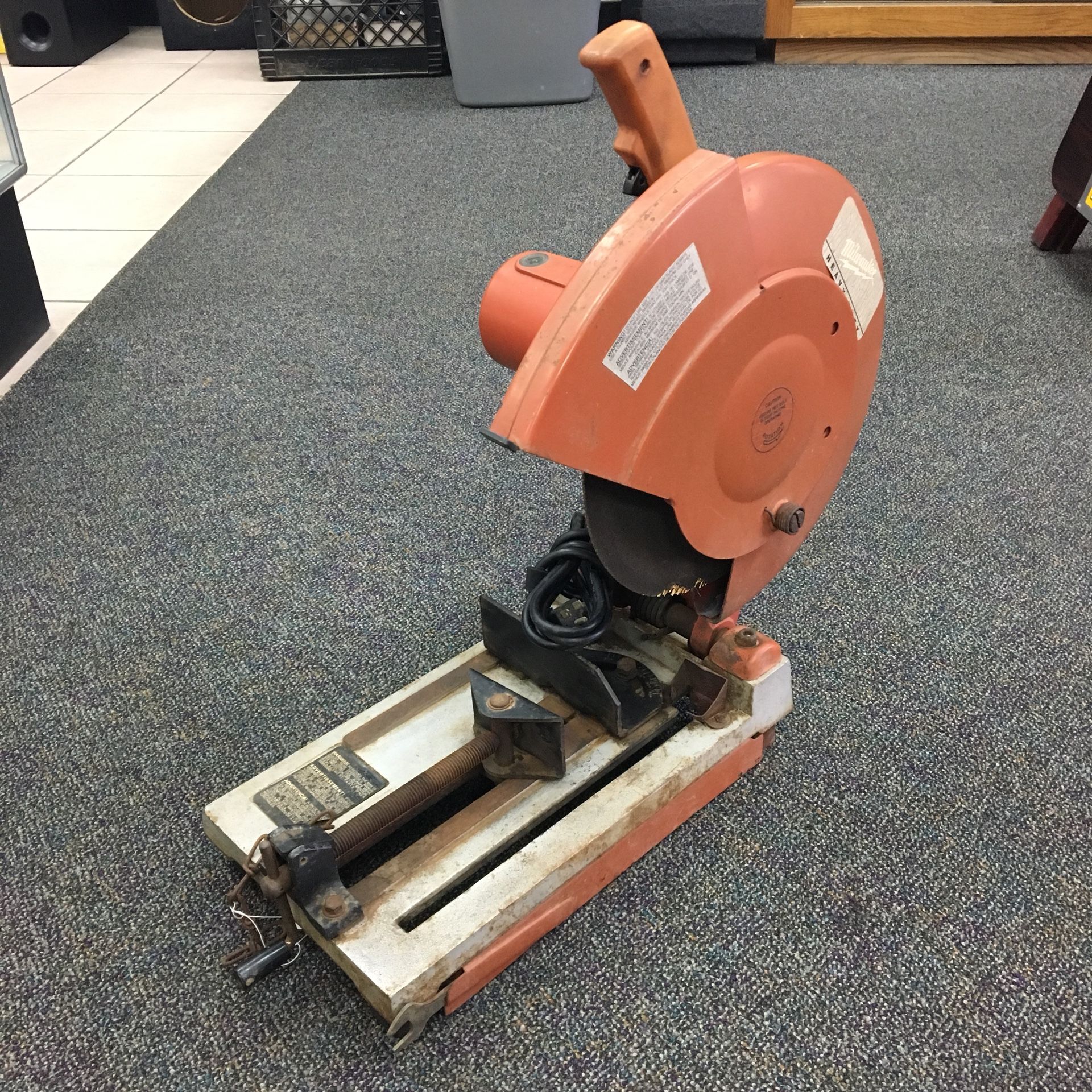 Milwaukee 6176-20 Abrasive Cut-Off Saw 15A 14”