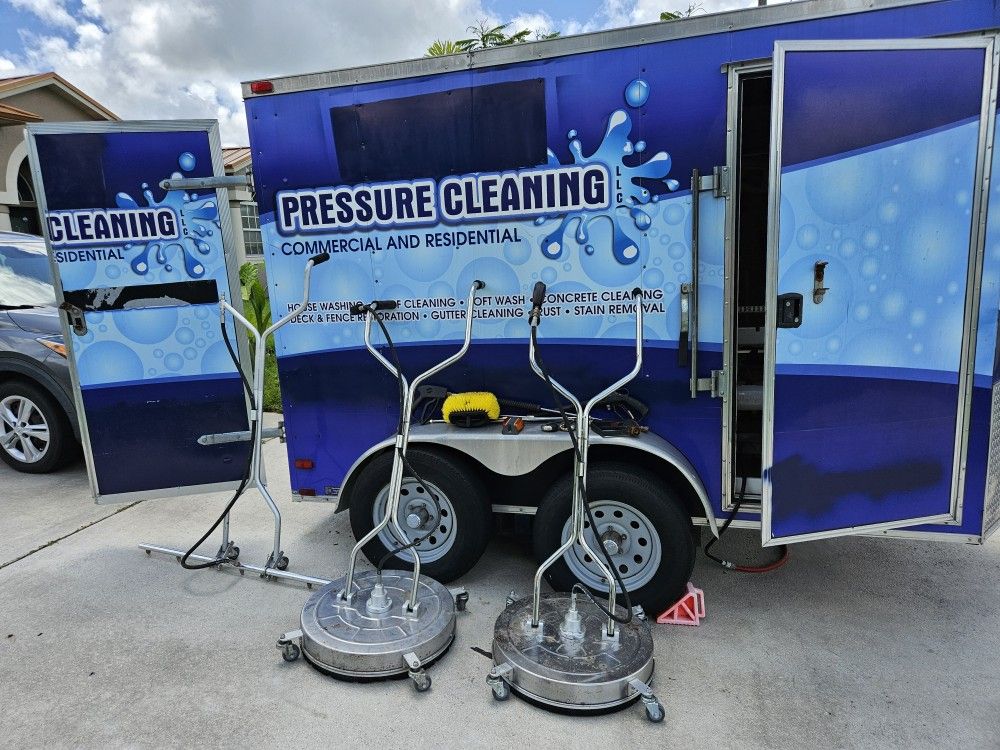 Complete Preasure Cleaning Set Up