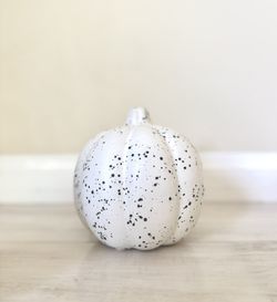 Speckled Ceramic Pumpkin Decor