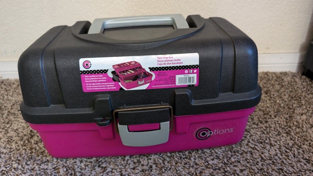Jewelry Box With Beads And Tools