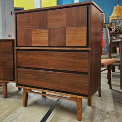 Mid Century Highboy Dresser