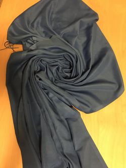 Blue shawl