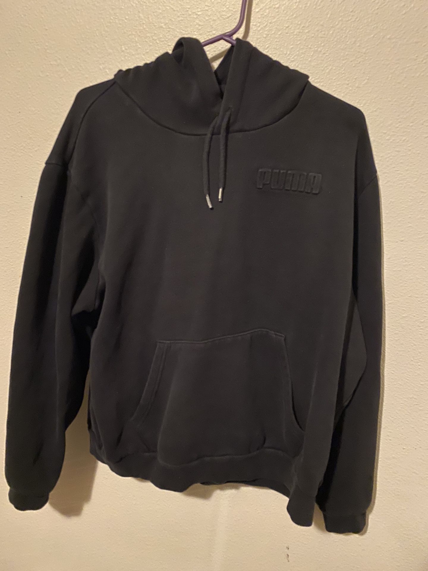 XL Black Men’s Puma Pullover