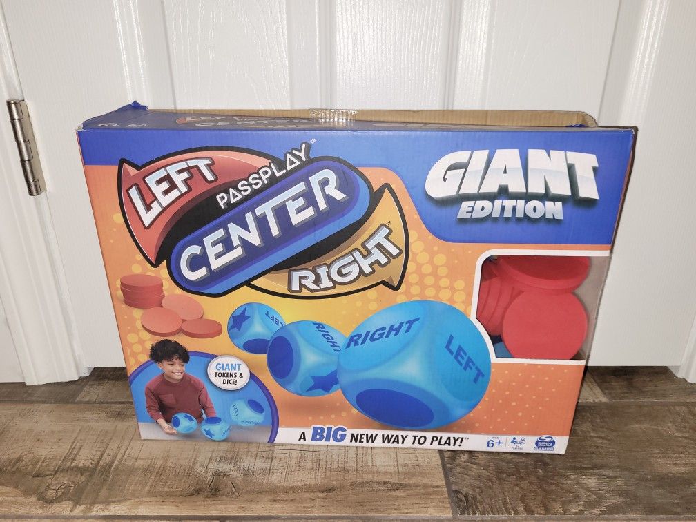 Giant Edition Left, Center, Right Game