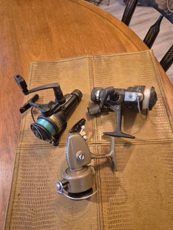 3 freshwater spinning reels