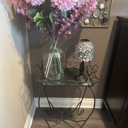 PartyLite Table With Removable Tray