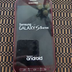 Samsung Galaxy S5 Active Phone With Heart Rate Sensor