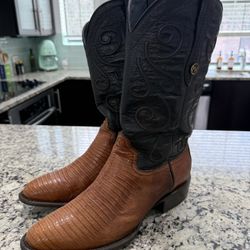 Men’s Lizard Cowboy Boots