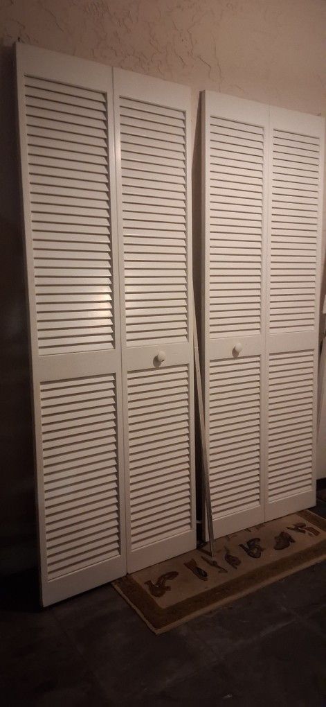 $59 each 29x79 bifold bi-fold closet door bedroom laundry kitchen hallway pantry