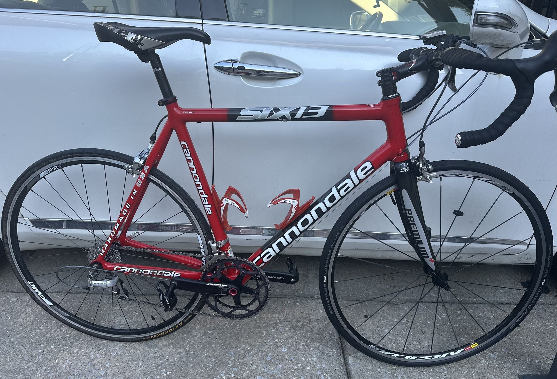 CANNONDALE SIX13 BIKE 🚴‍♀️  FRAME SIZE 56CM DURA-ACE COMPONENTS DIGITAL METER  CARBON  MADE IN USA