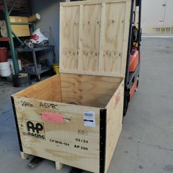 Wood Shipping Crate