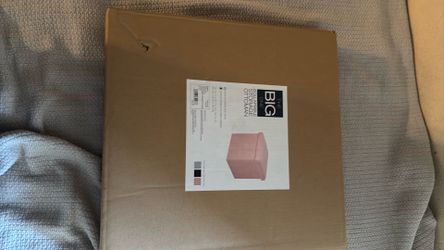 Brand new collapsible storage ottoman