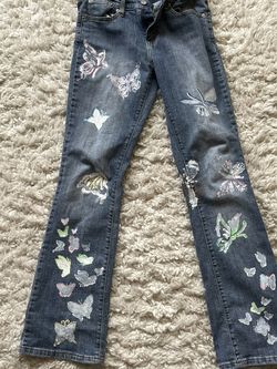 Vintage Levi Pants With Custom Design