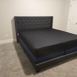 BRAND NEW King BEDFRAME + MATTRESS + Box SPRING