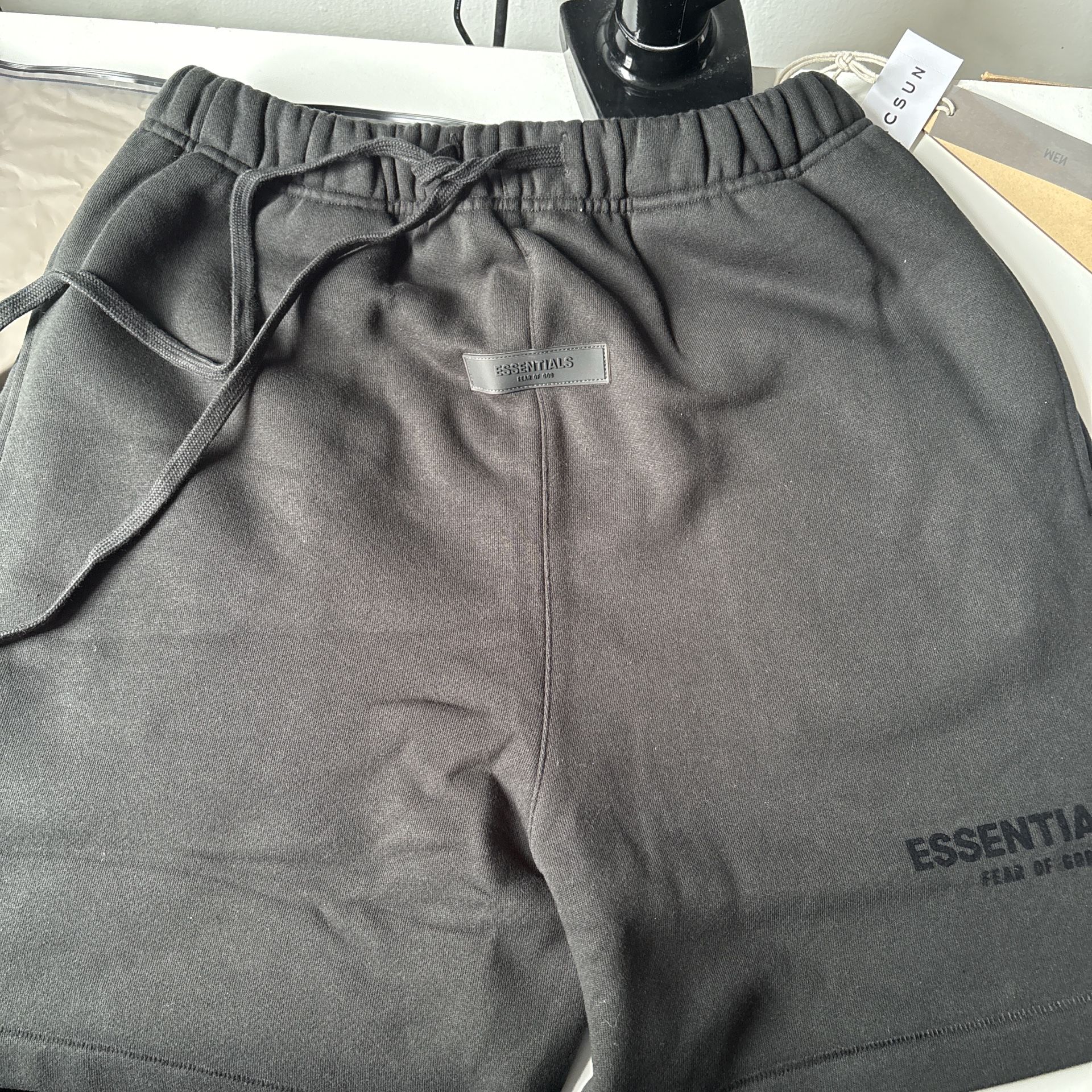 Black Essentials Shorts