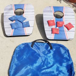 Kids Cornhole Game Set  / Bean Bag Toss