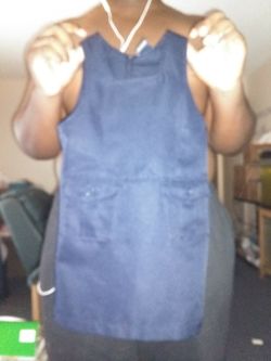 Little girl uniform dress