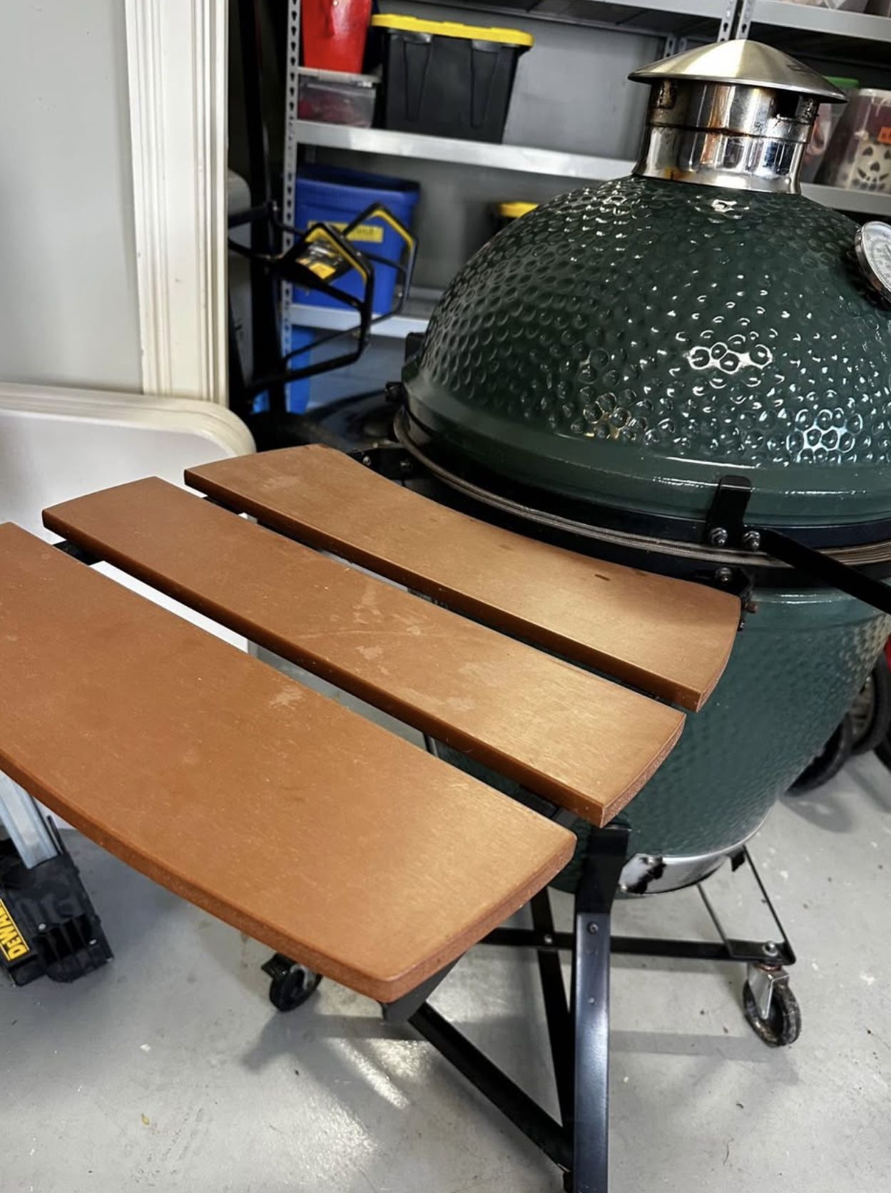 Large Big Green Egg+ several upgrades