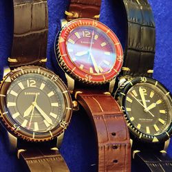 $60 Each - Thomas Earnshaw Admiral Harvey Quartz Watches