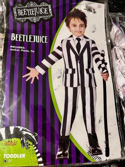Halloween Beetle juice costume toddler