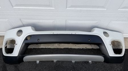 WHITE BMW X5 SPORT E70 ORIGINAL 2011 2012 2013 FRONT BUMPER