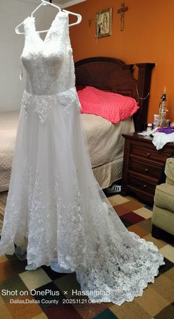 Vestido De Novia Size L Color Ivore.