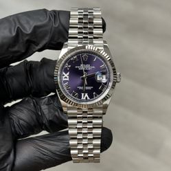 Rolex Datejust 36 Purple Diamond Dial
