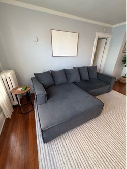 Madison Upholstered L-Shaped Sectional Left Facing