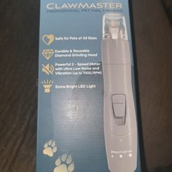 NEW>CLAWMASTER FOR PROFESIONAL PET  NAIL CARE.  PETS OF ALL SIZES