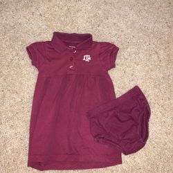 12 month Texas A&M Aggie dress like new