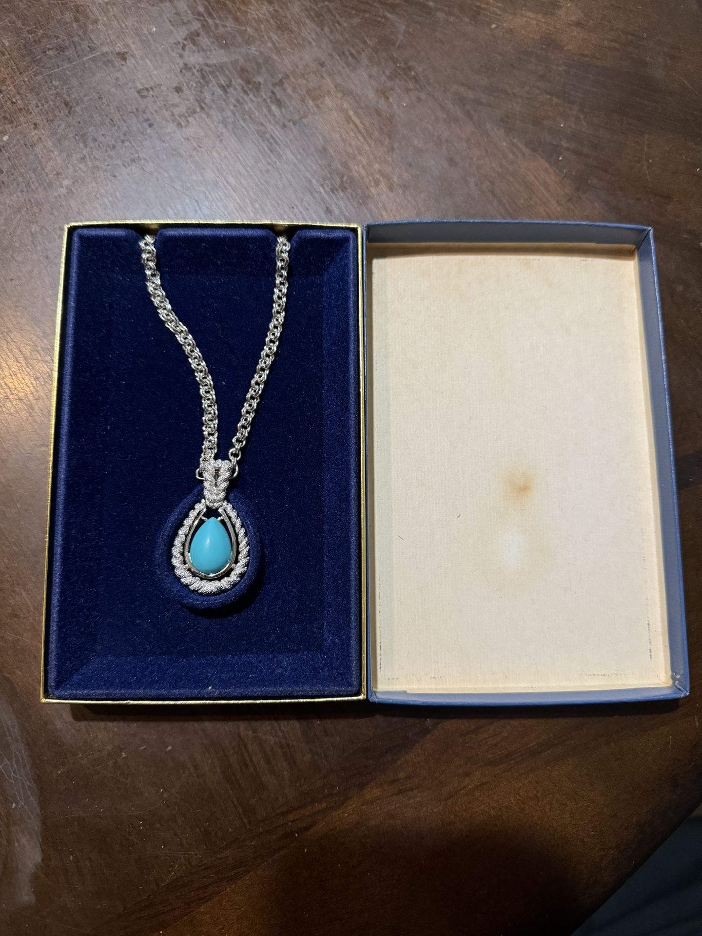 Avon Silver Necklace 