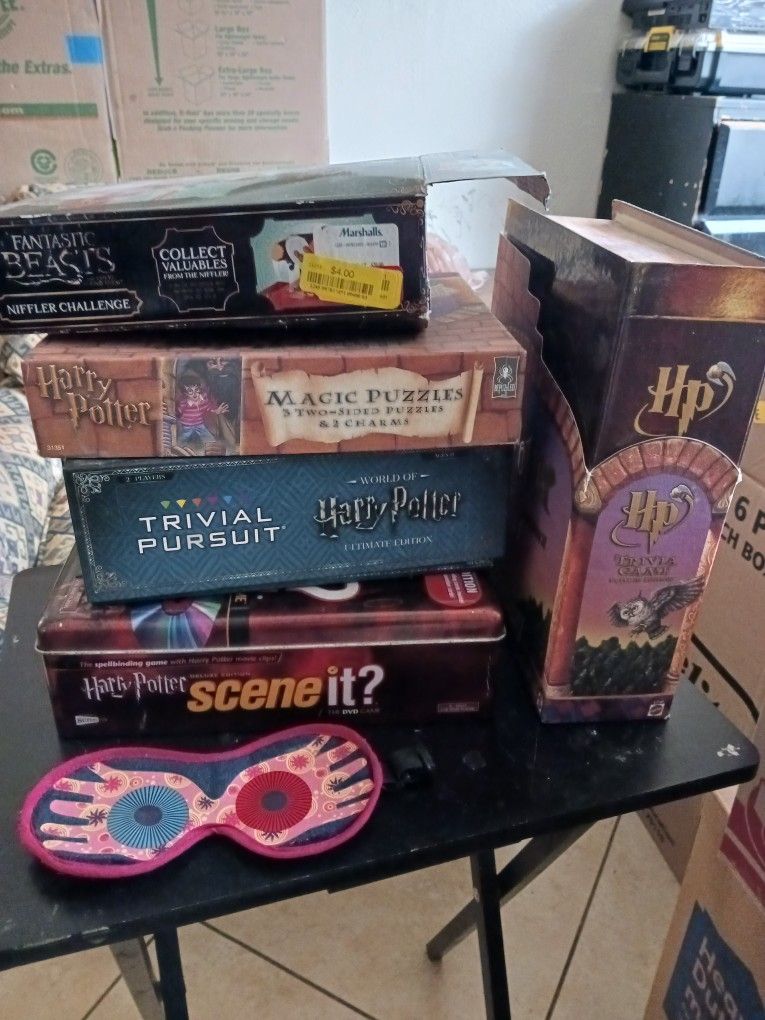 Harry Potter Games Lot