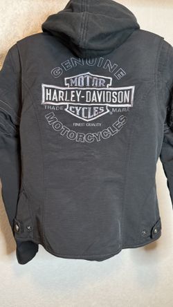 Harley-Davidson Women’s Blue/Grey Hooded Jacket