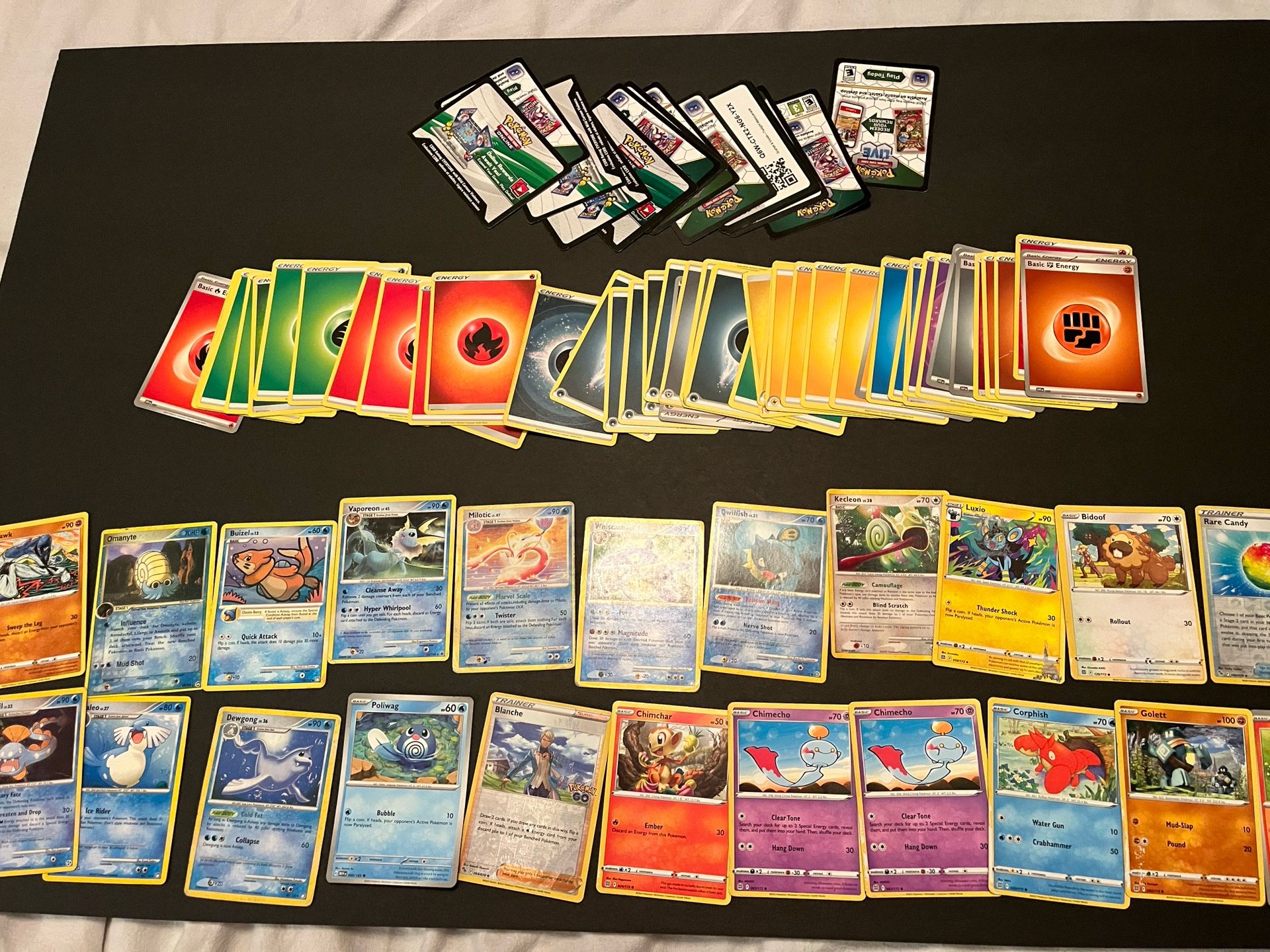Lot Of Pokemon Cards