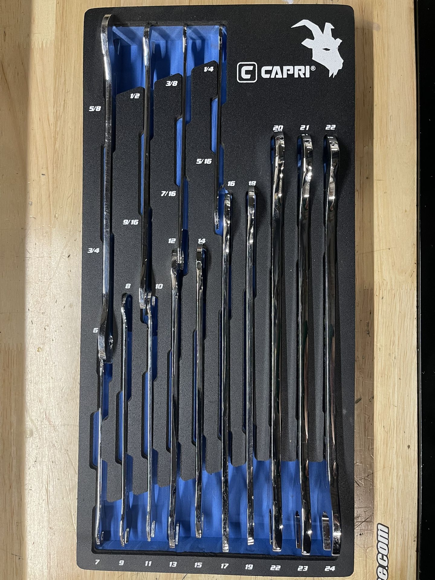 Capri Super Thin 14-Piece Wrench Set