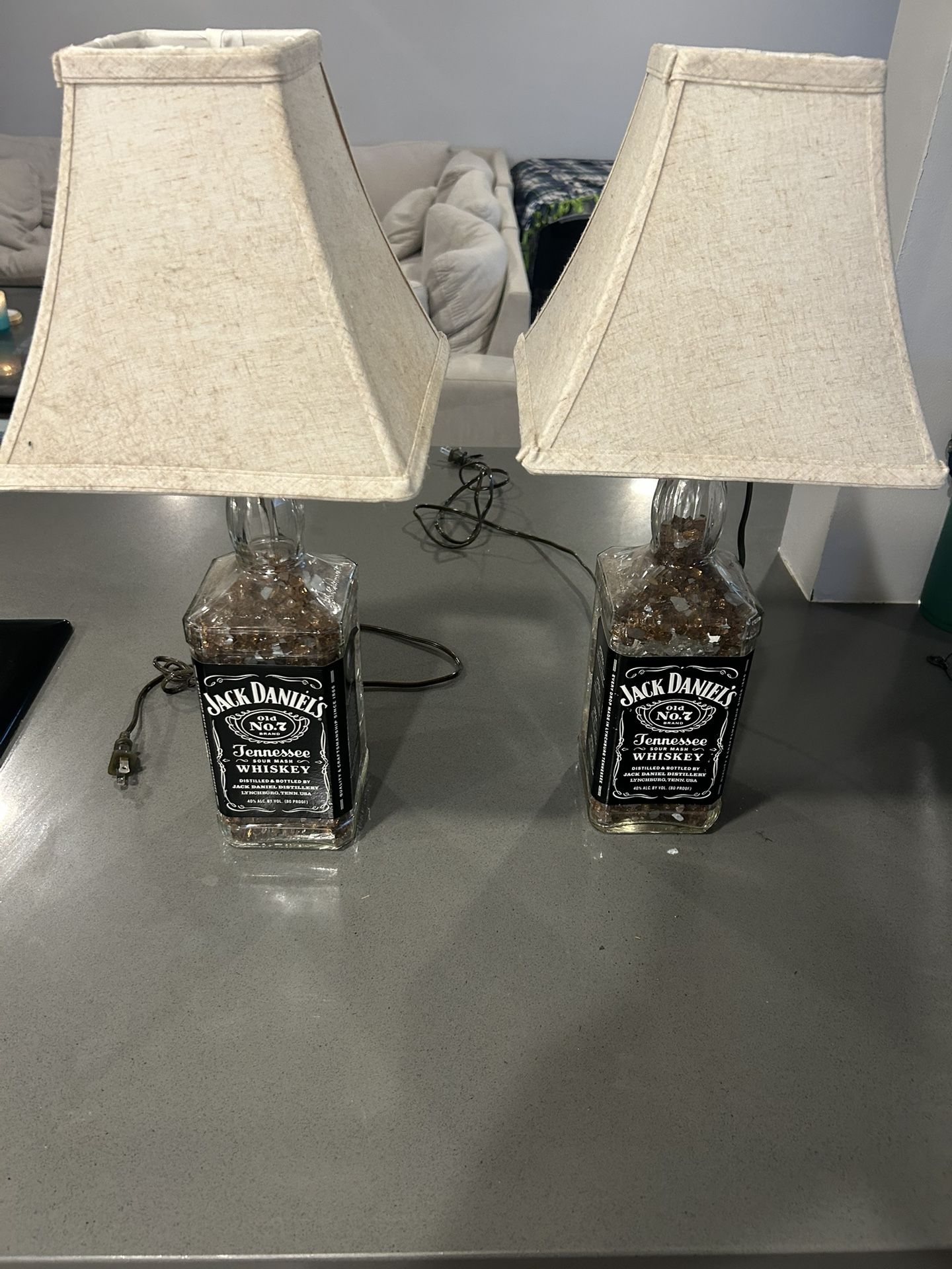 Jack Daniel Lamps