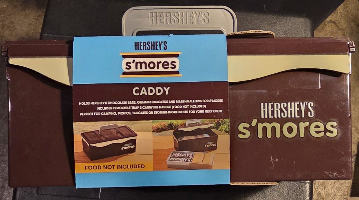 Hershey's S'mores Caddy Camping Buddy BRAND NEW