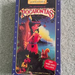 The adventures of Pocahontas, Indian princess (VHS, 1995)