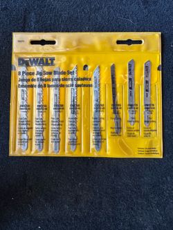 Brandnew  Dewalt Jig Saw (8piece)Blade Set